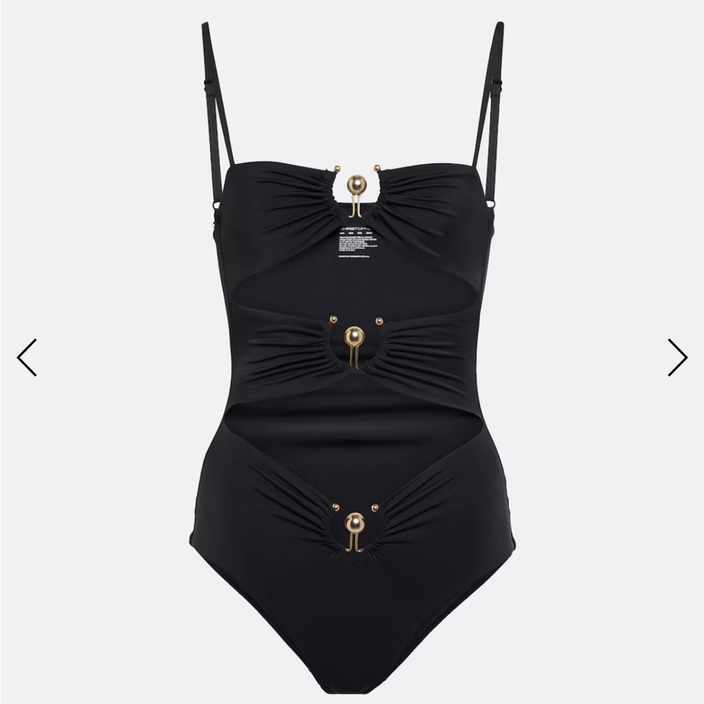 CHRISTOPHER ESBER
Pierced Orbit swimsuit NWT